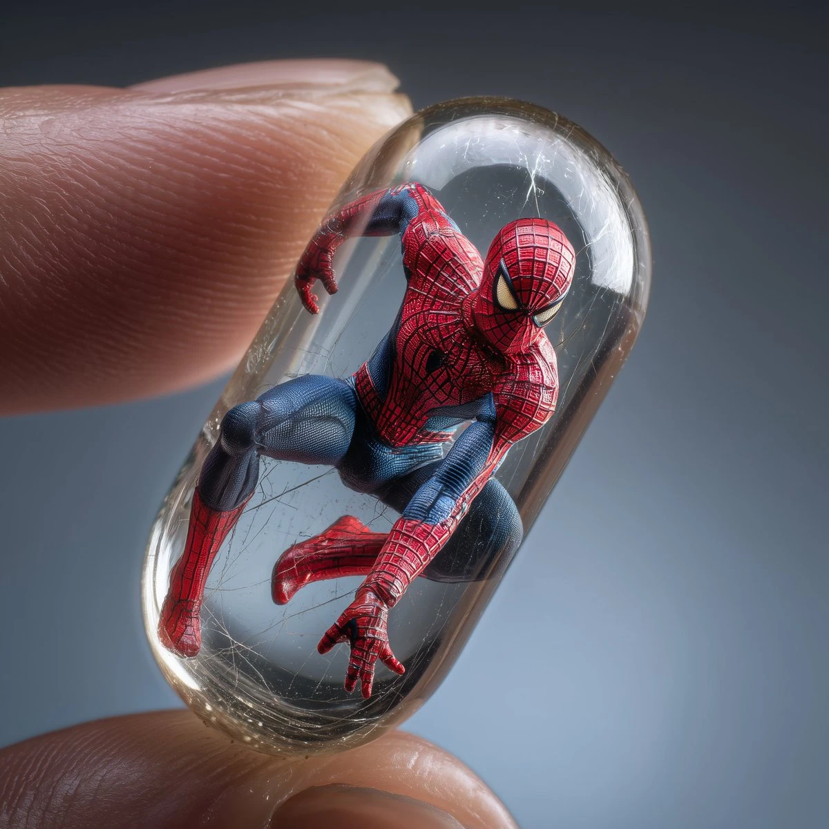 Miniature Transparent Capsule