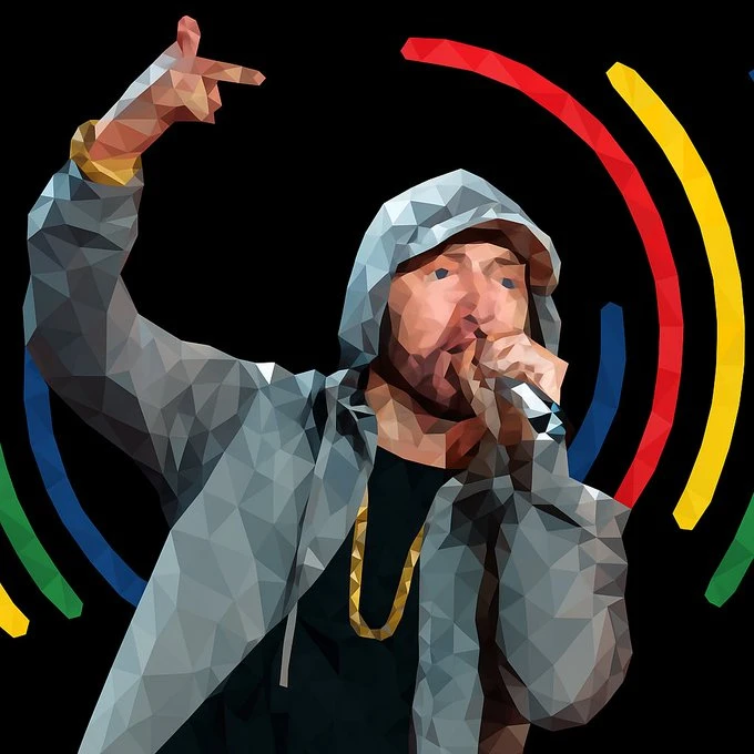 Low Poly Mosaic Style