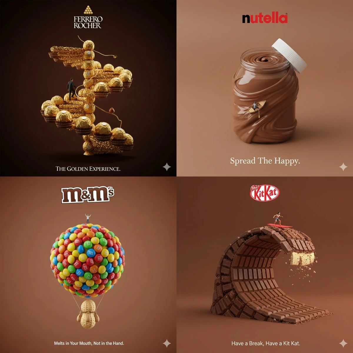 Brand creative 3D advertisement
