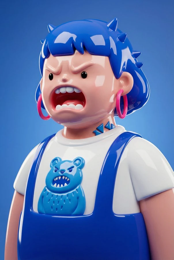 You can actually be very cute when you are angry